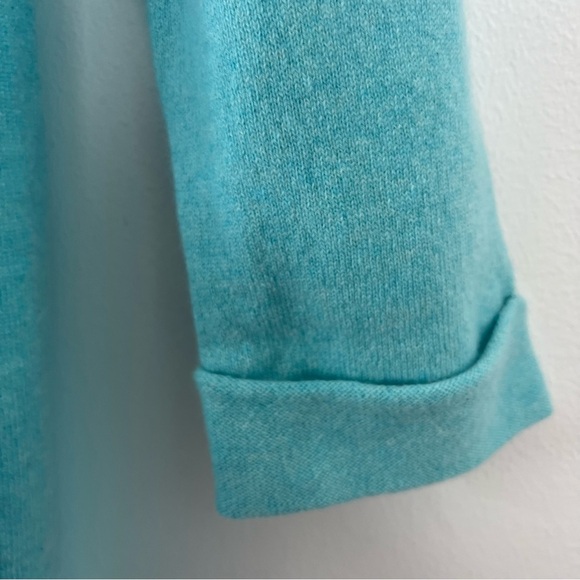 Lilly Pulitzer Oleander Cashmere Cardigan Sweater in Heathered Shorely B… - Picture 7 of 9